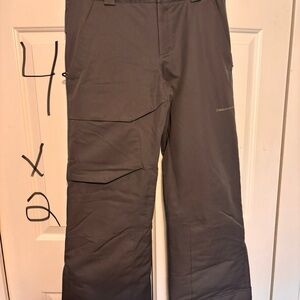 Obermeyer Men's Dark Gray Snow Pants